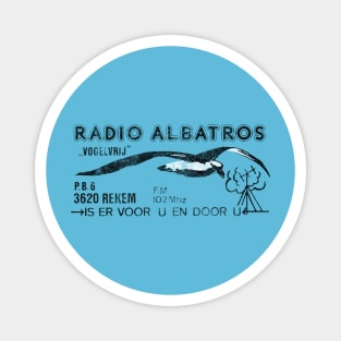 Radio Albatros Netherlands / Defunct 80s Radio Station Magnet